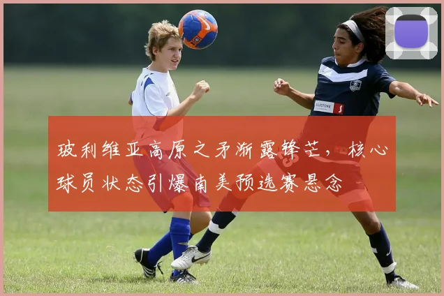 玻利维亚高原之矛渐露锋芒，核心球员状态引爆南美预选赛悬念